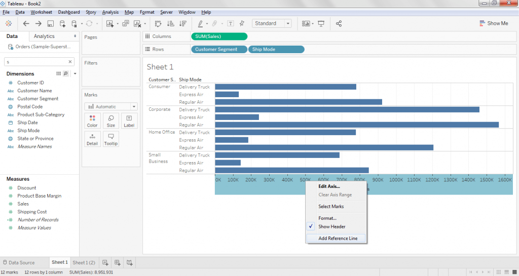 Tableau Certification Questions - Analytics (part 7)