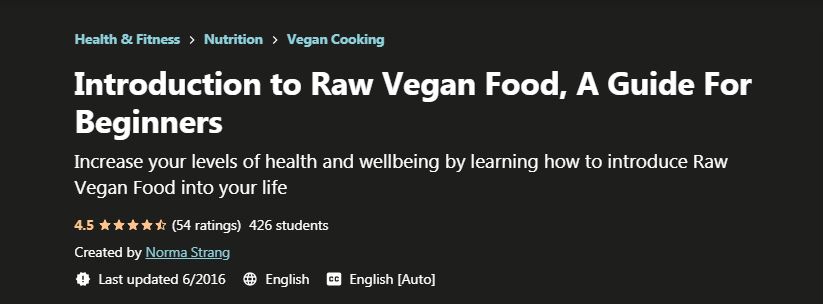 Intro to Raw Vegan Food
