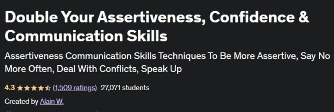 Best Assertiveness Training Courses & Classes 2024 [Updated]