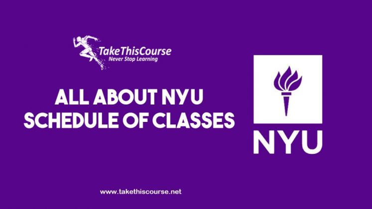 NYU Schedule of Classes and The Strict SOP’s