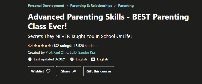 Advanced Parenting Skills - BEST Parenting Class Ever