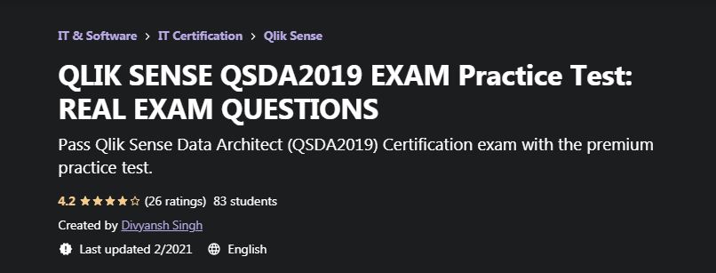 Reliable QSDA2022 Test Question