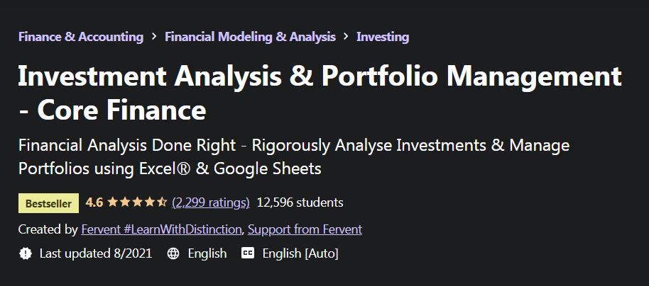 Investment analysis