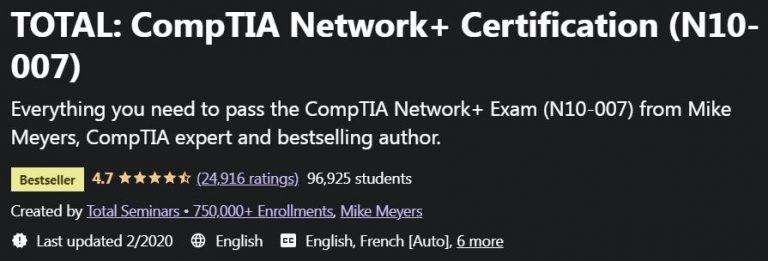 CompTIA Network+ Practice Test - Take This Course