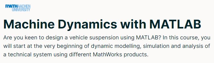 Machine Dynamics with MATLAB