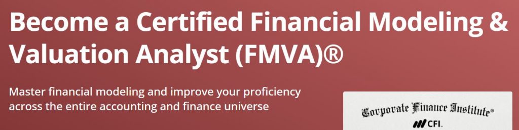 Become a Certified Financial Modeling & Valuation Analyst (FMVA)®