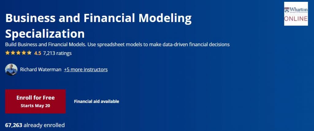 Business and Financial Modeling Specialization