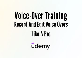 1. Voice-Over Training Record And Edit Voice Overs Like A Pro