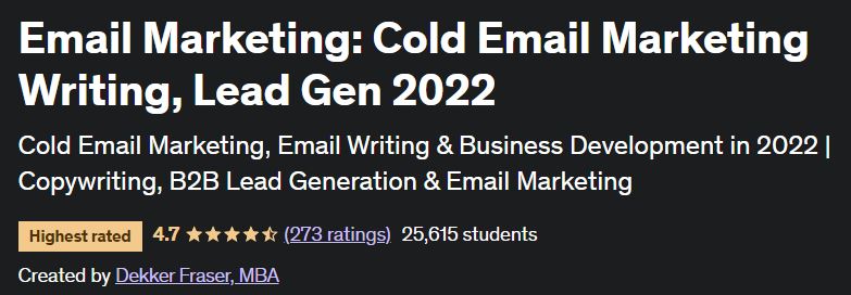 Email Marketing - Cold Email Marketing Writing, Lead Gen