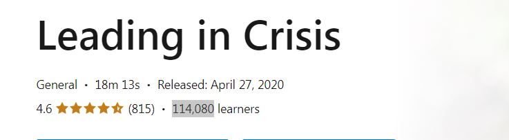 Leading in Crisis