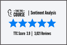 SCRUMstudy Certification - TTC Sentiment Analysis Score