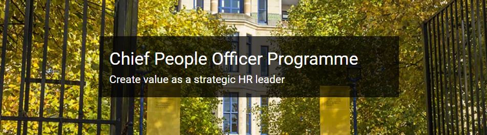 Chief People Officer Programme