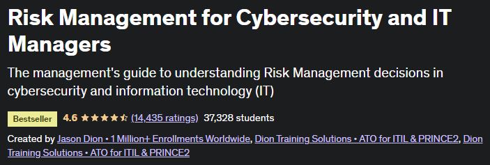 Risk Management for Cybersecurity and IT Managers