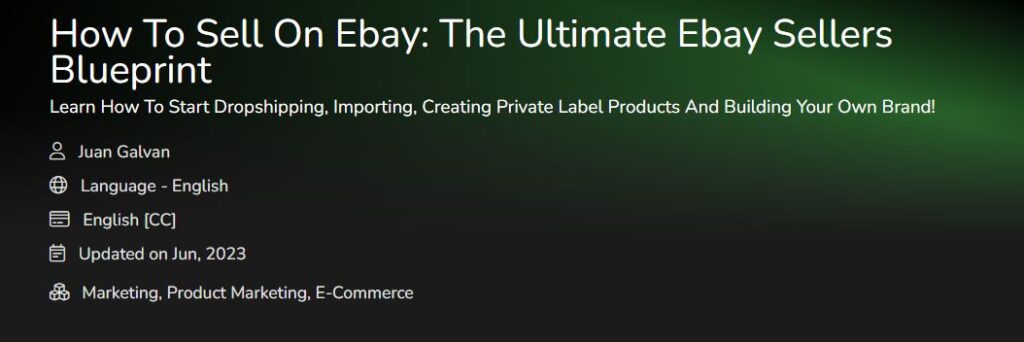 How To Sell On eBay: The Ultimate Ebay Sellers Blueprint