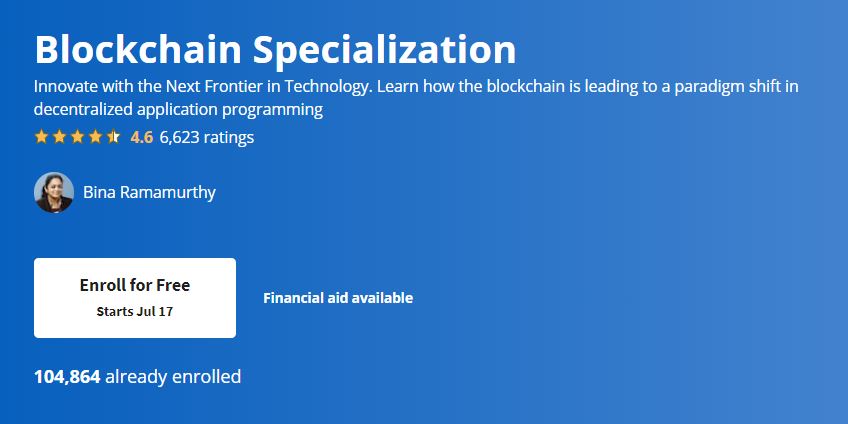 Blockchain Specialization