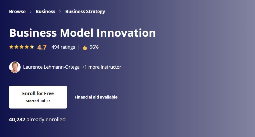 Business Model Innovation