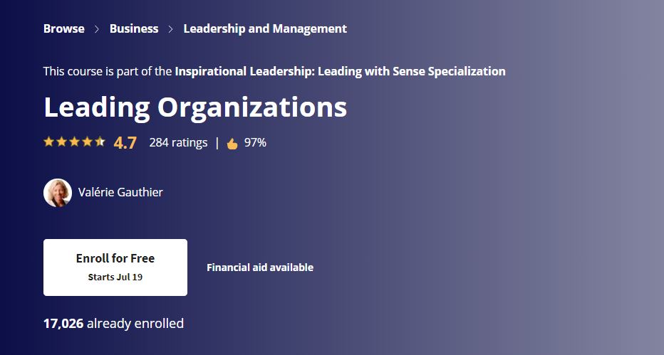 Leading Organizations