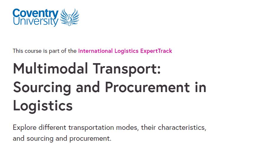 Multimodal Transport: Sourcing and Procurement in Logistics