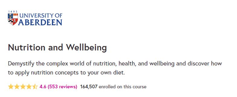 Nutrition and Wellbeing