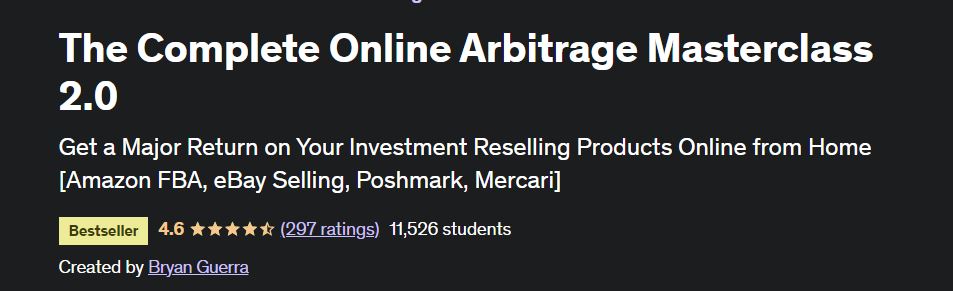 The Complete Online Arbitrage Masterclass 2.0