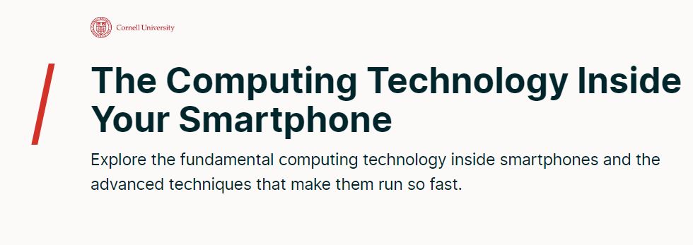 The Computing Technology Inside Your Smartphone