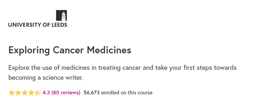 10 Best + Free Cancer Courses with Certificates