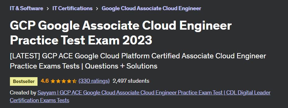 9 Best + Free GCP Associate Cloud Engineer Training Courses