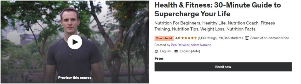 Health & Fitness: 30-Minute Guide to Supercharge Your Life