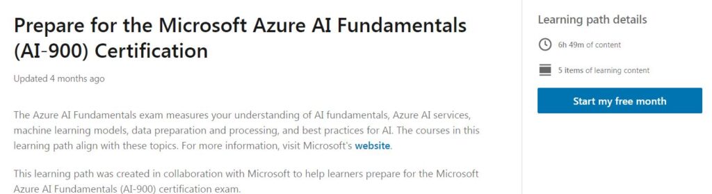 7 Best + Free Microsoft AI-900 Certification Courses