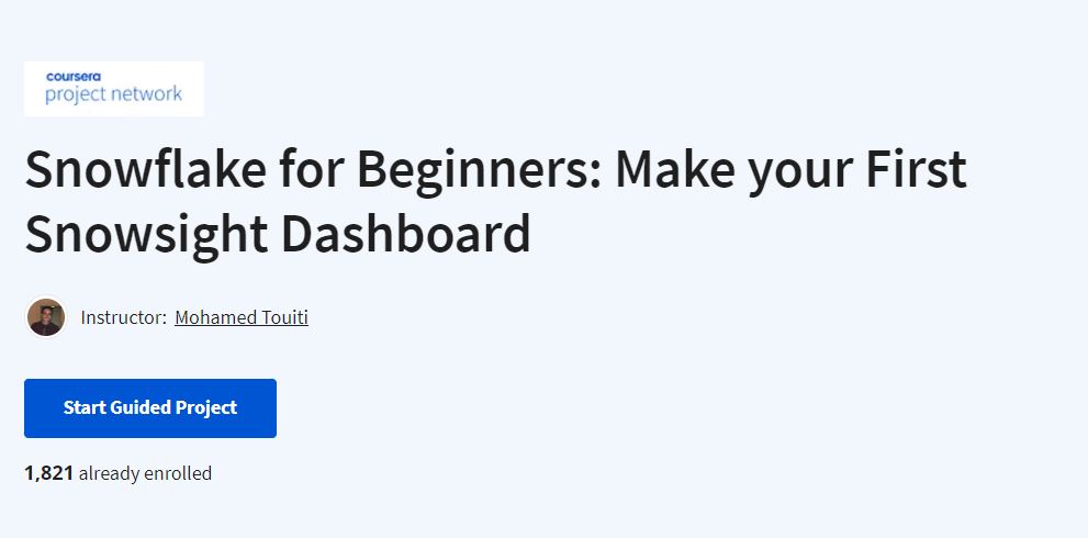 Snowflake for Beginners: Make your First Snowsight Dashboard
