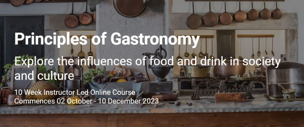 7 Best + Free Gastronomy Courses with Certificates