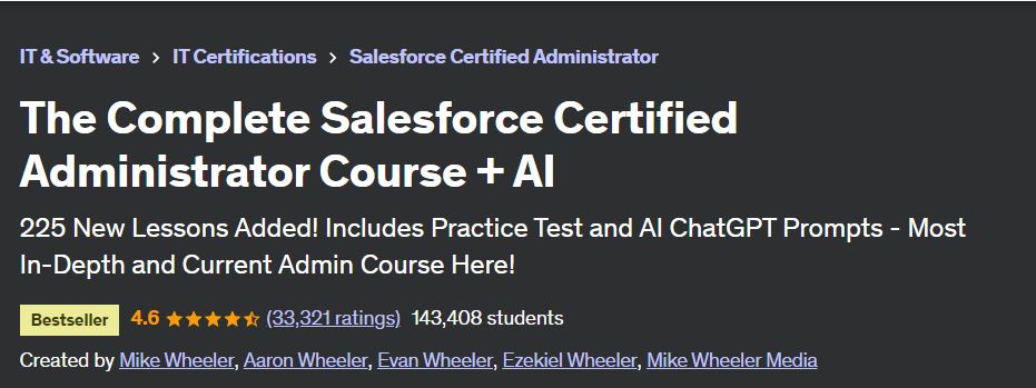 7 Best + Free Salesforce Certified Administrator Training Courses