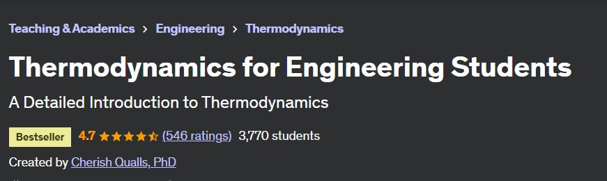 7 Best + Free Thermodynamics Courses with Certificates