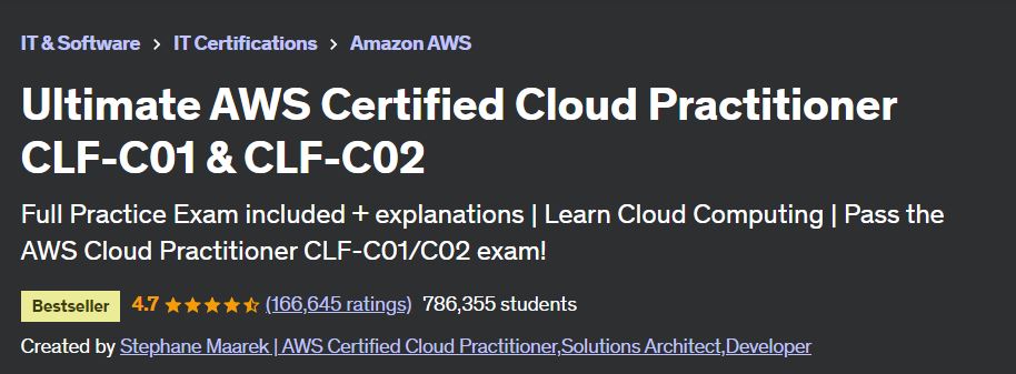 10 Best + Free AWS Certified Cloud Practitioner Courses & Classes