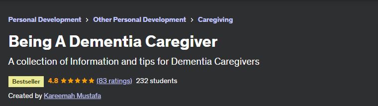 Being A Dementia Caregiver