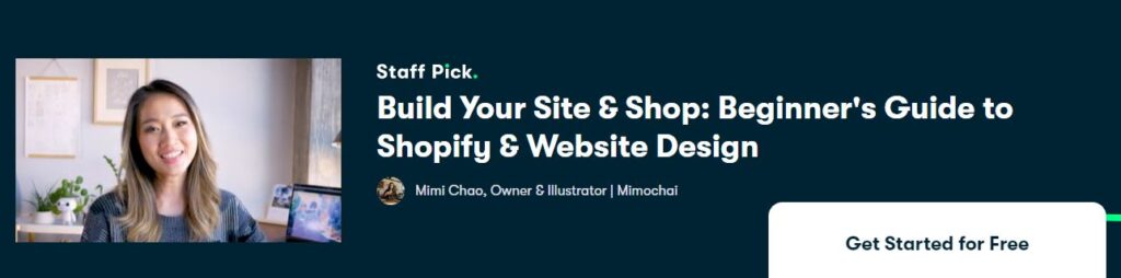 Build Your Site & Shop: Beginner's Guide to Shopify & Website Design