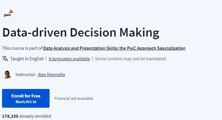 10 Best + Free Decision-making Courses With Certificates