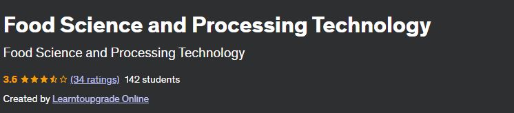 Food Science and Processing Technology