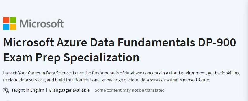 7 Best + Free Microsoft DP-900 Certification Courses