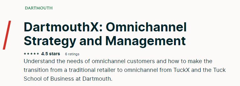 Omnichannel Strategy and Management