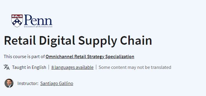 Retail Digital Supply Chain