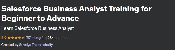 Salesforce Business Analyst Training for Beginner to Advance