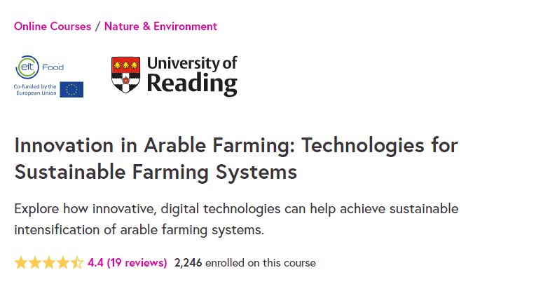 10 Best + Free Agriculture Courses with Certificates