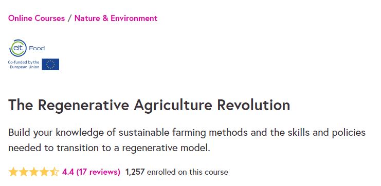 10 Best + Free Agriculture Courses with Certificates