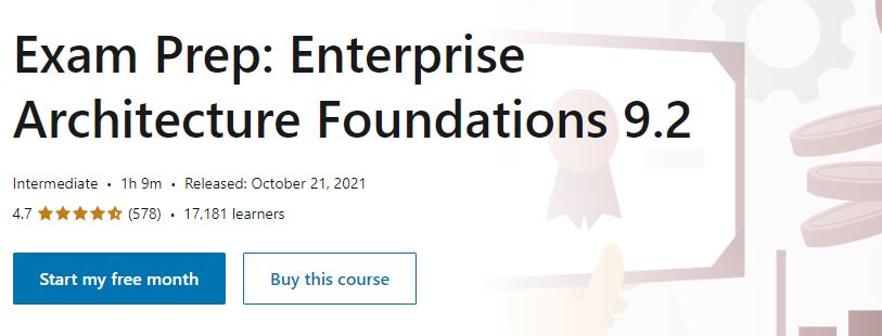 Exam Prep: Enterprise Architecture Foundations 9.2