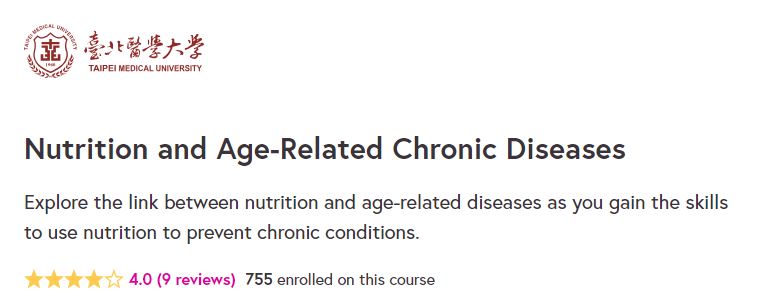 Nutrition and Age-Related Chronic Diseases