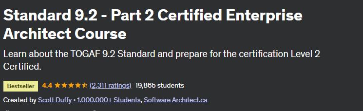 Standard 9.2 - Part 2 Certified Enterprise Architect Course