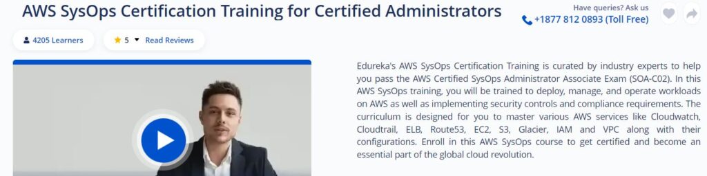 AWS SysOps Certification Training for Certified Administrators AWS SysOps Certification Training for Certified Administrators 