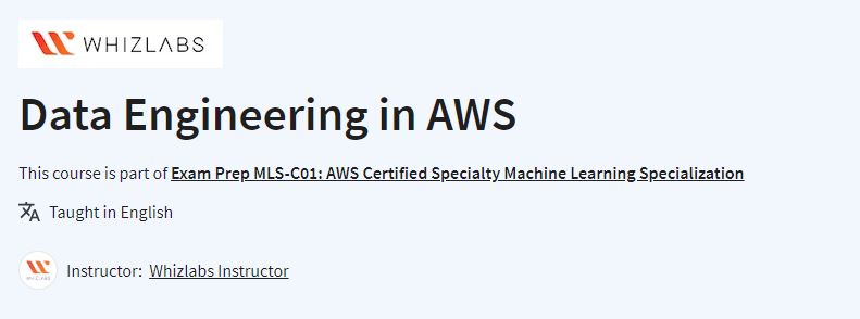 Data Engineering in AWS