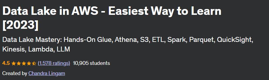 Data Lake in AWS - Easiest Way to Learn [2023]